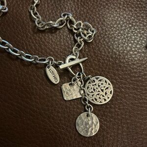 Lois Hill Sterling necklace
